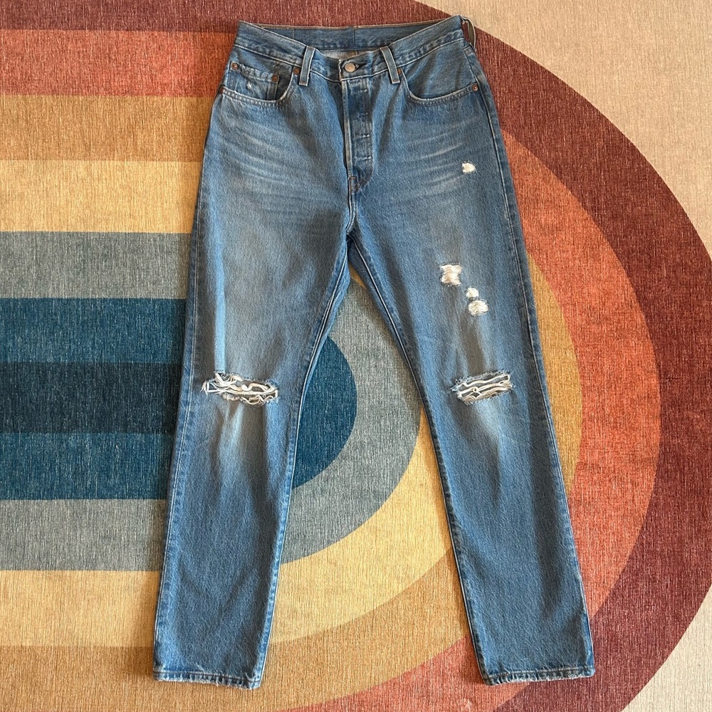 Levi’s Premium distressed 501 size 27/28
